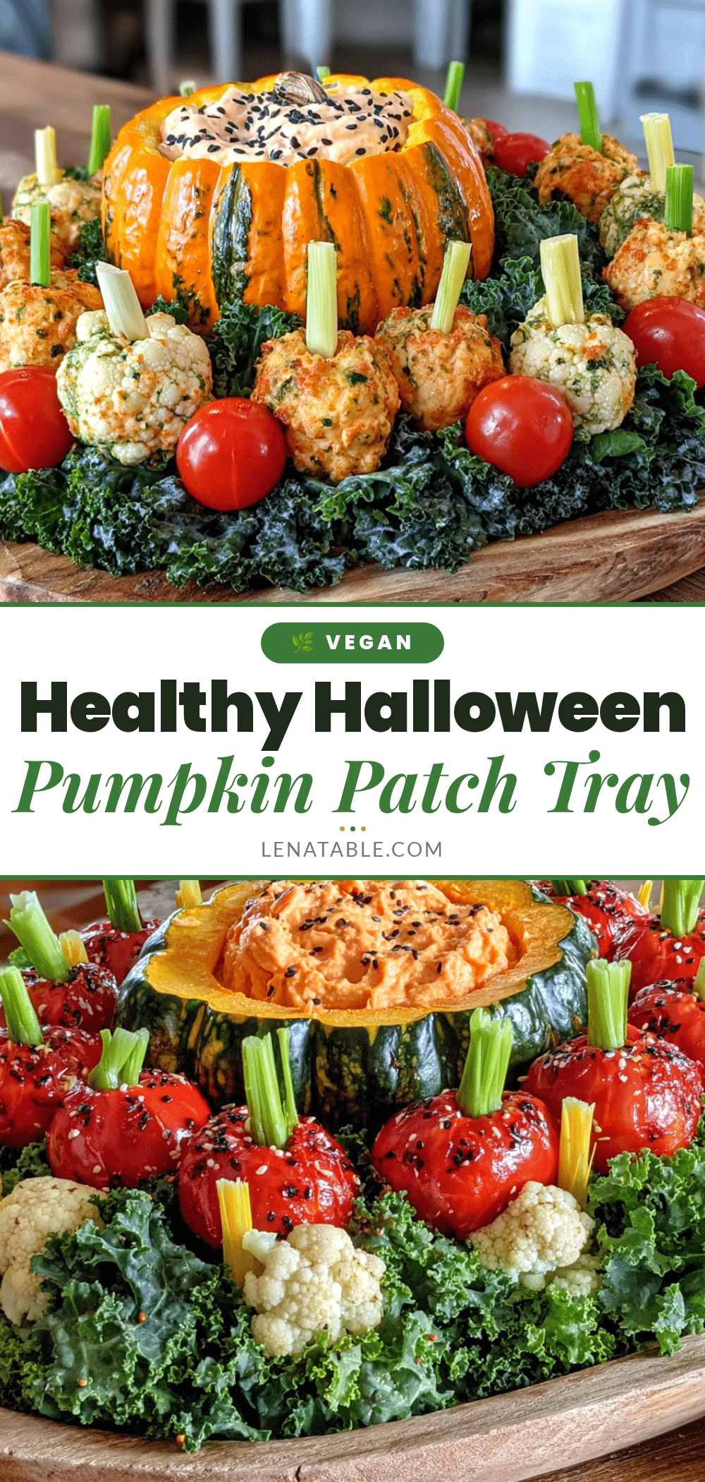 healthy halloween veggie tray pumpkin patch recipe