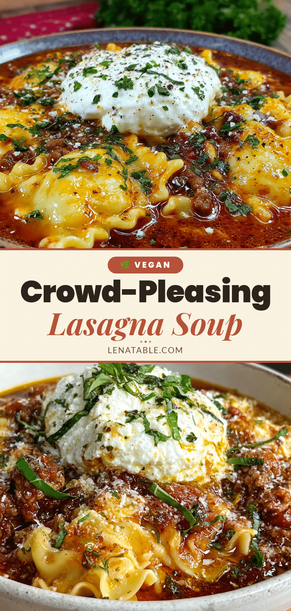 lasagna soup recipe