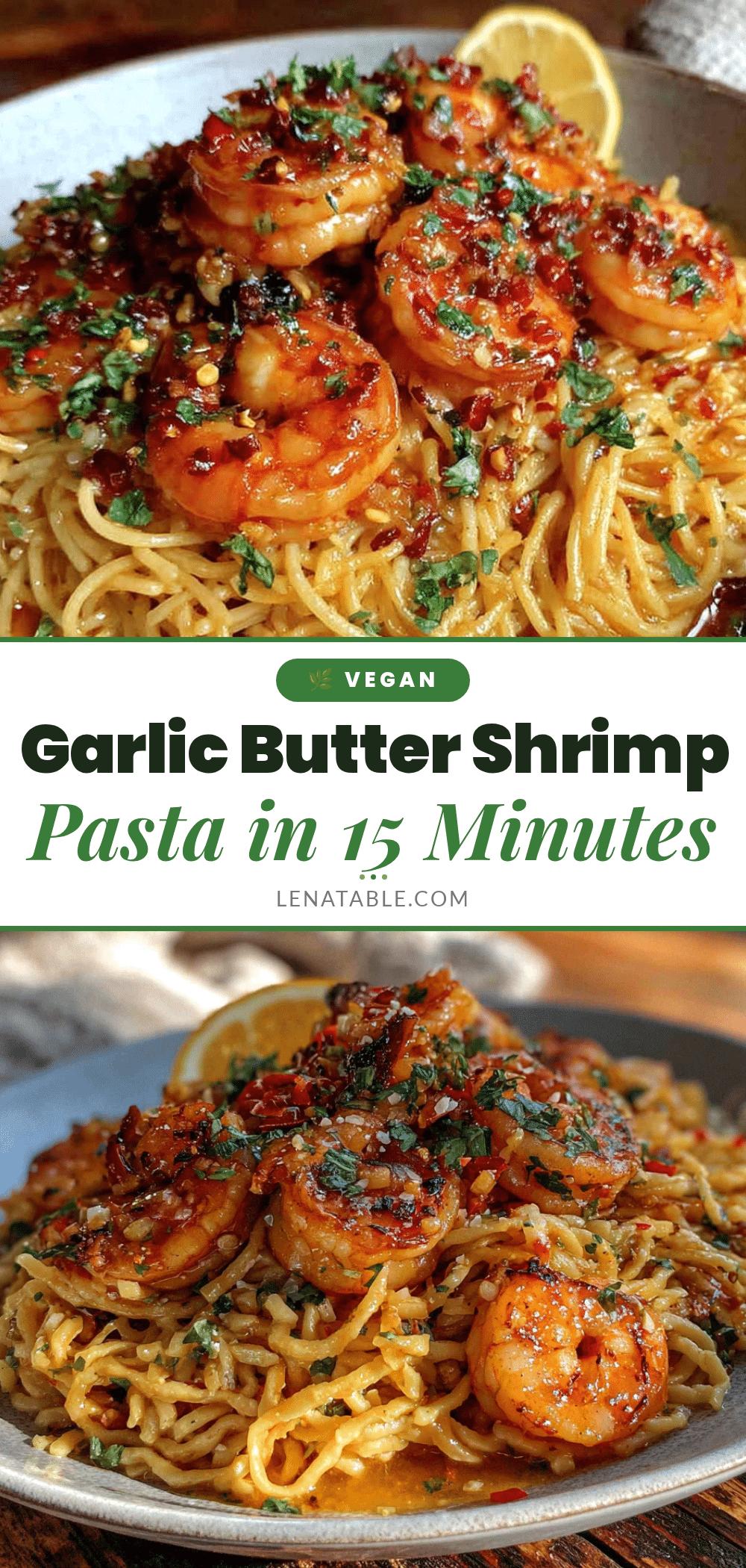 light garlic butter shrimp pasta recipe