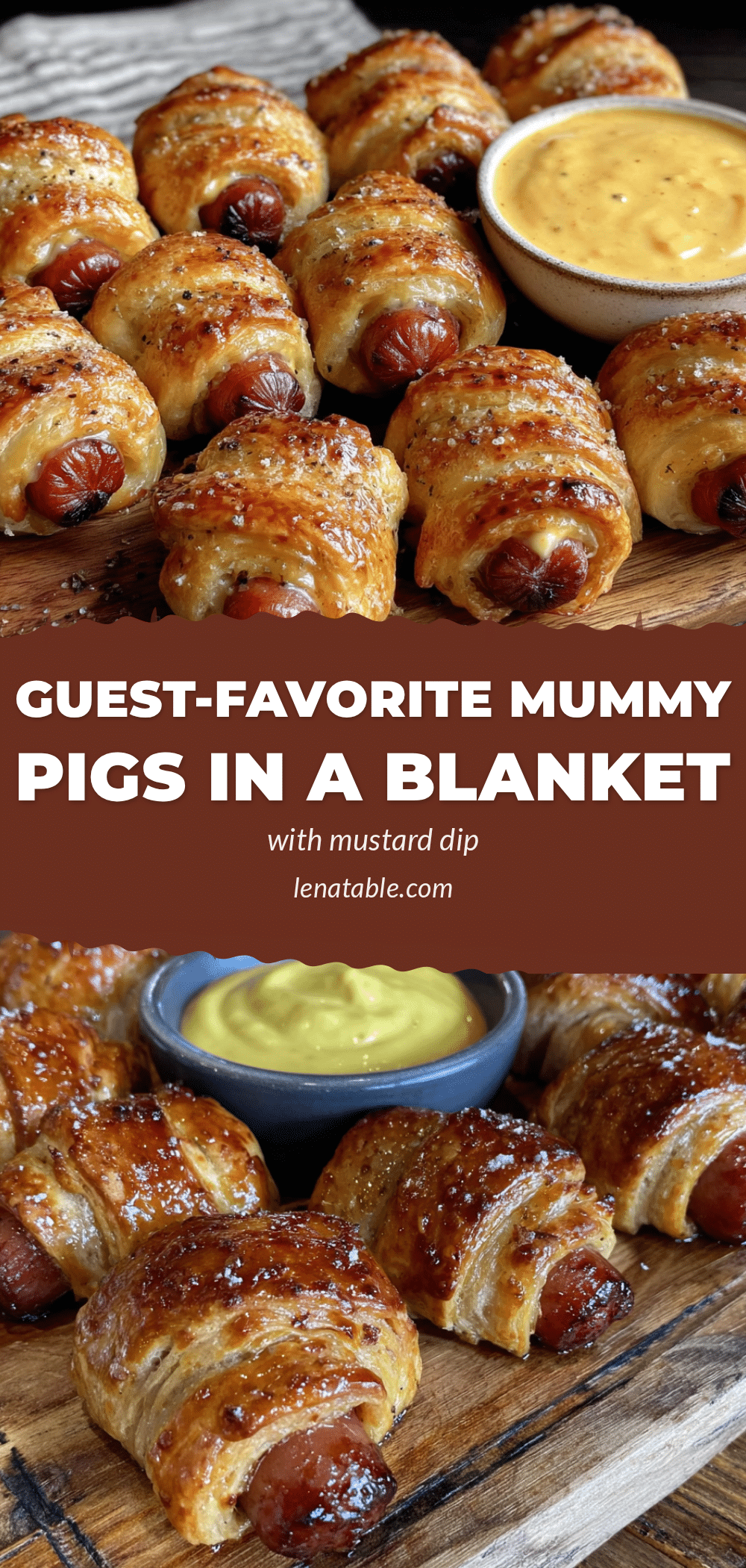 Mummy Pigs in a Blanket recipe