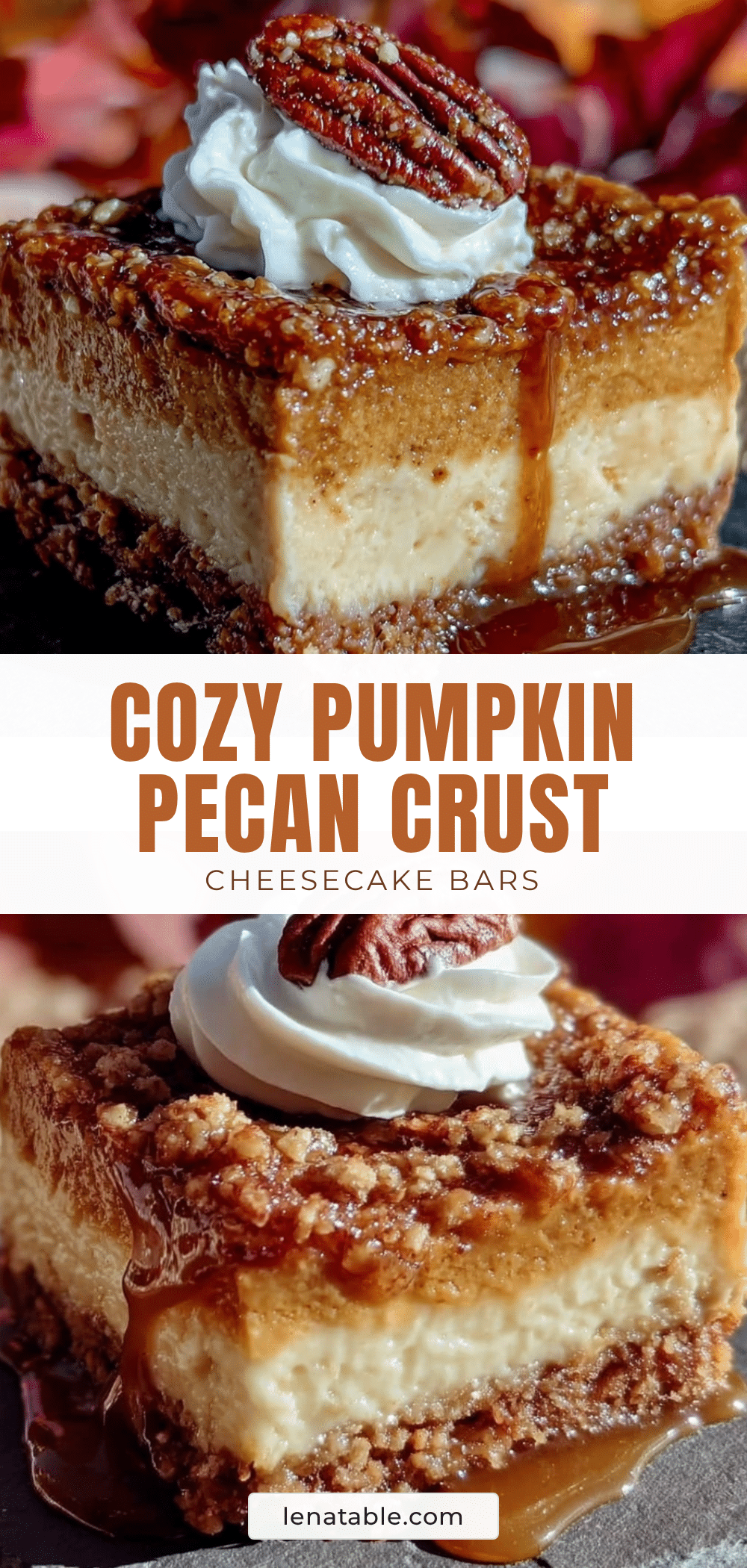 pumpkin cheesecake bars recipe