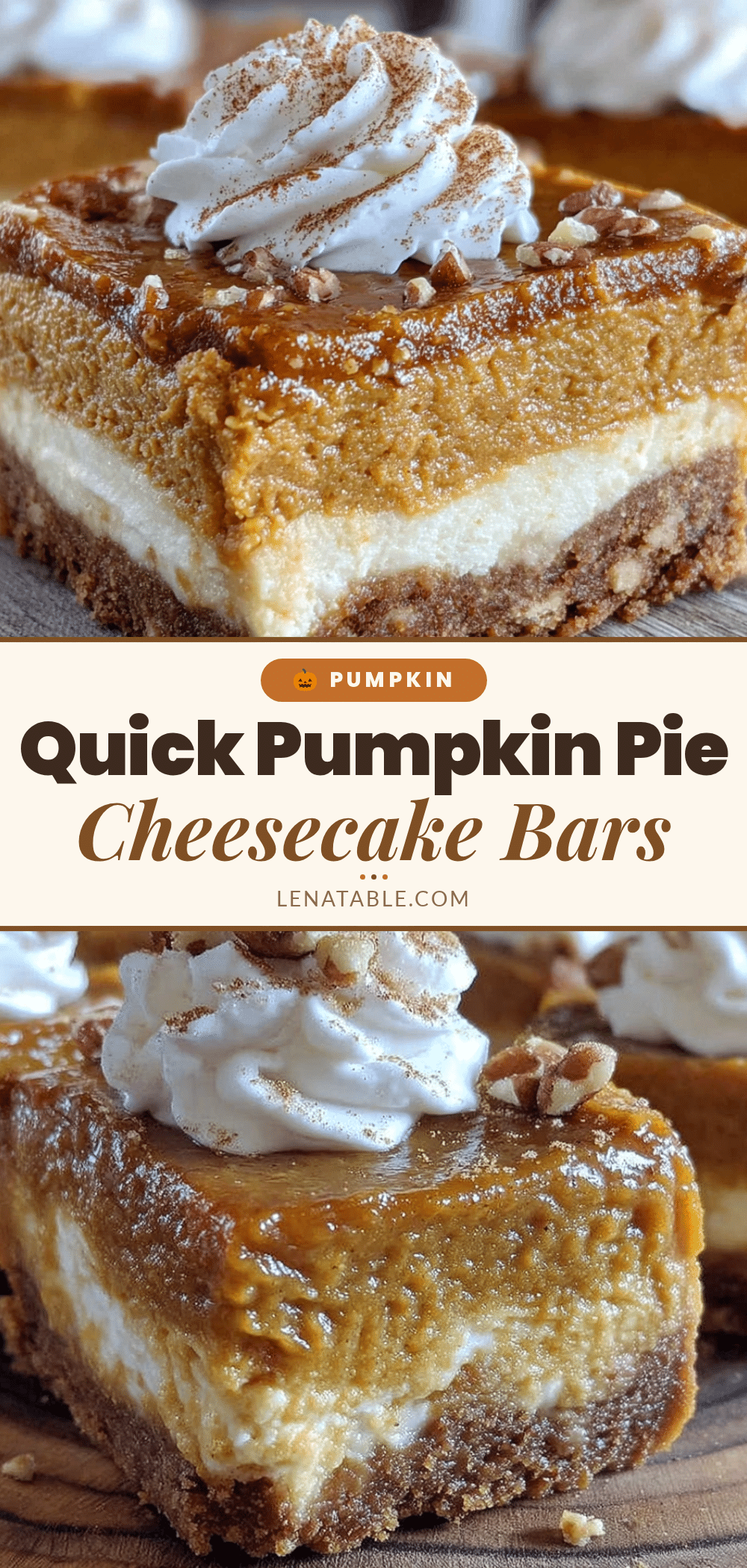 pumpkin pie cheesecake bars recipe