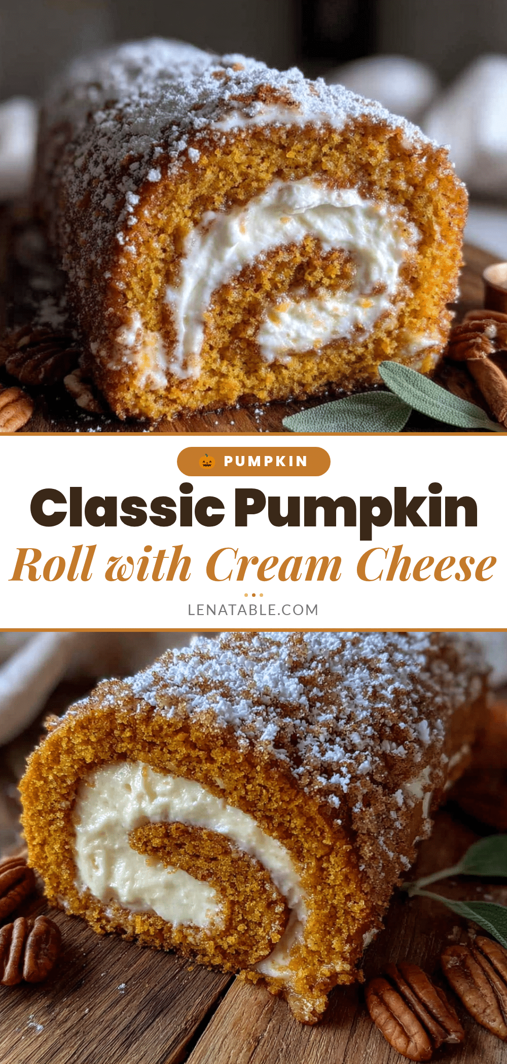 pumpkin roll recipe