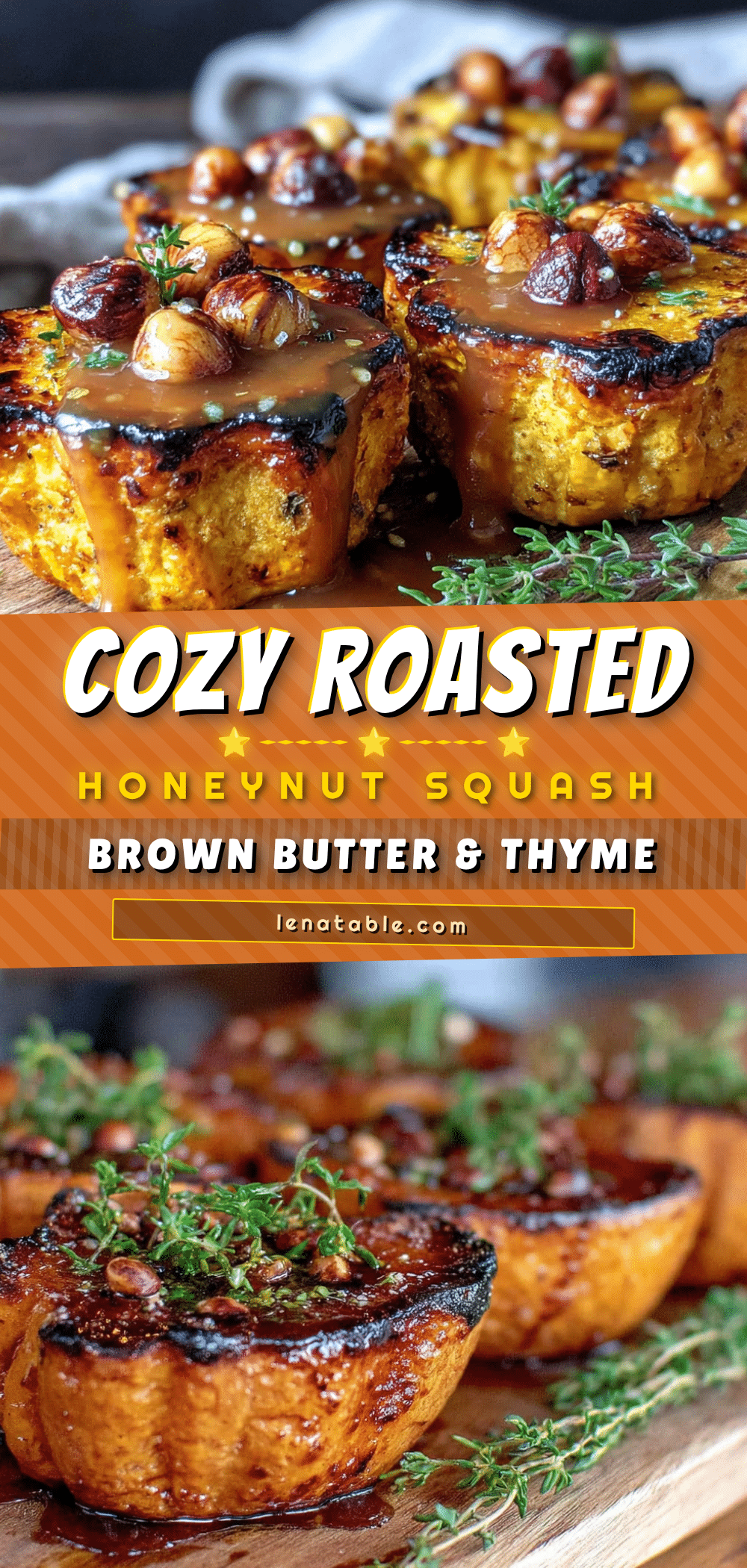 roasted honeynut squash with brown butter recipe
