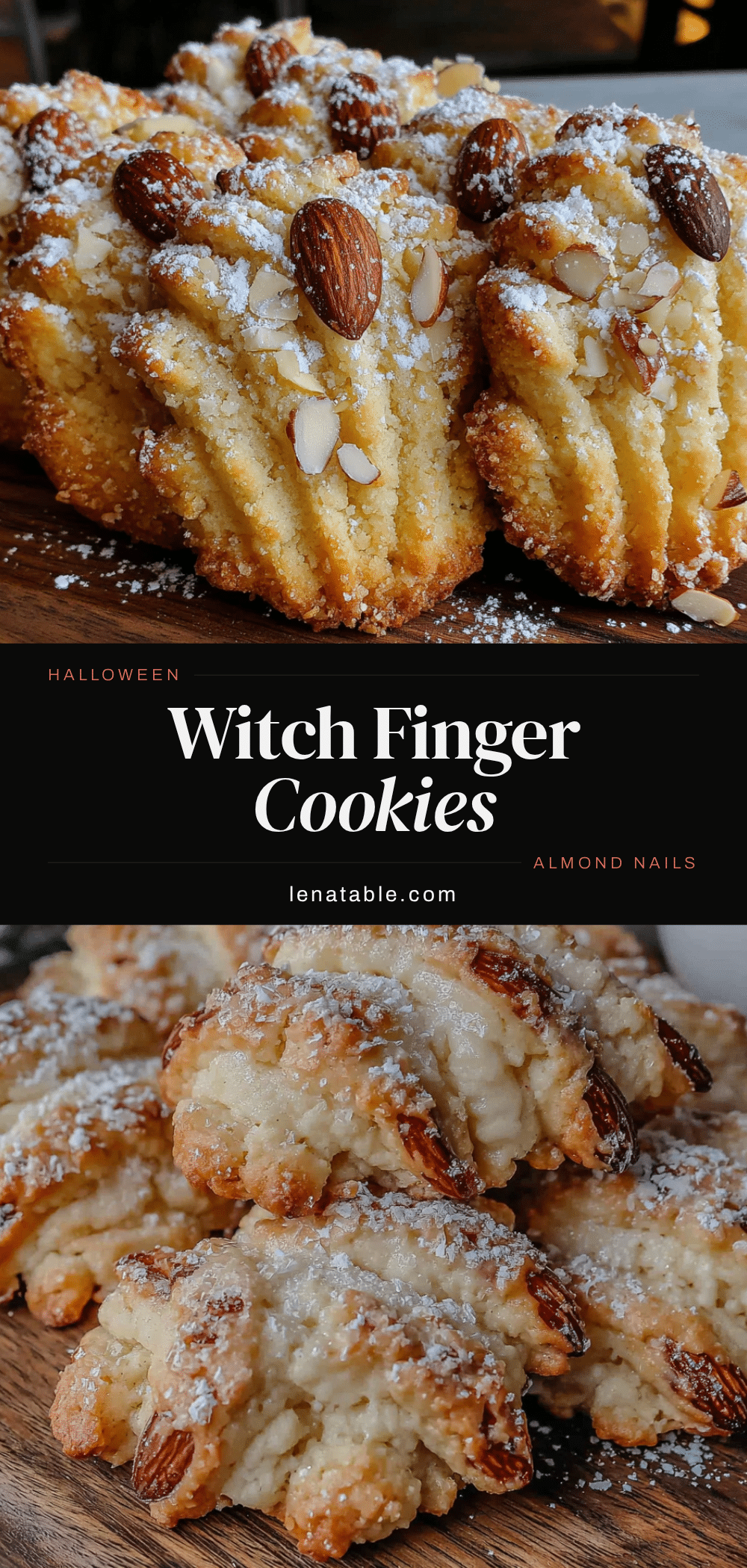 witch finger cookies recipe