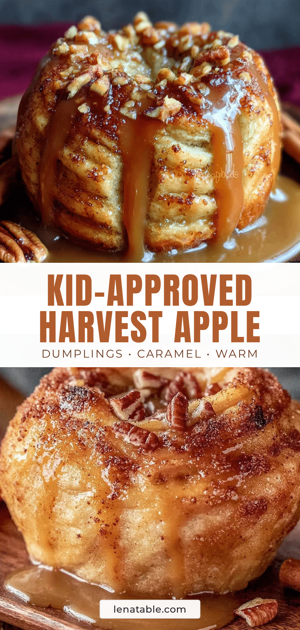 apple dumplings with caramel sauce recipe