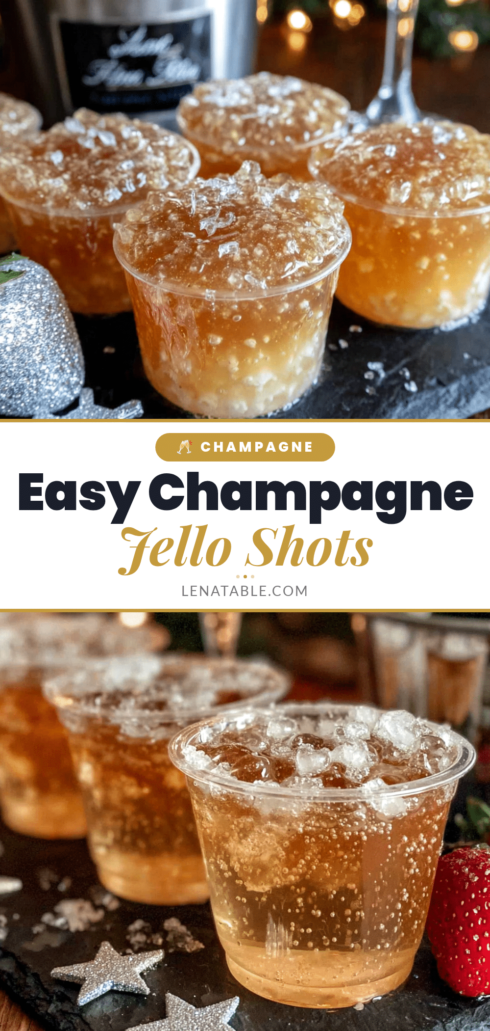 champagne jello shots recipe