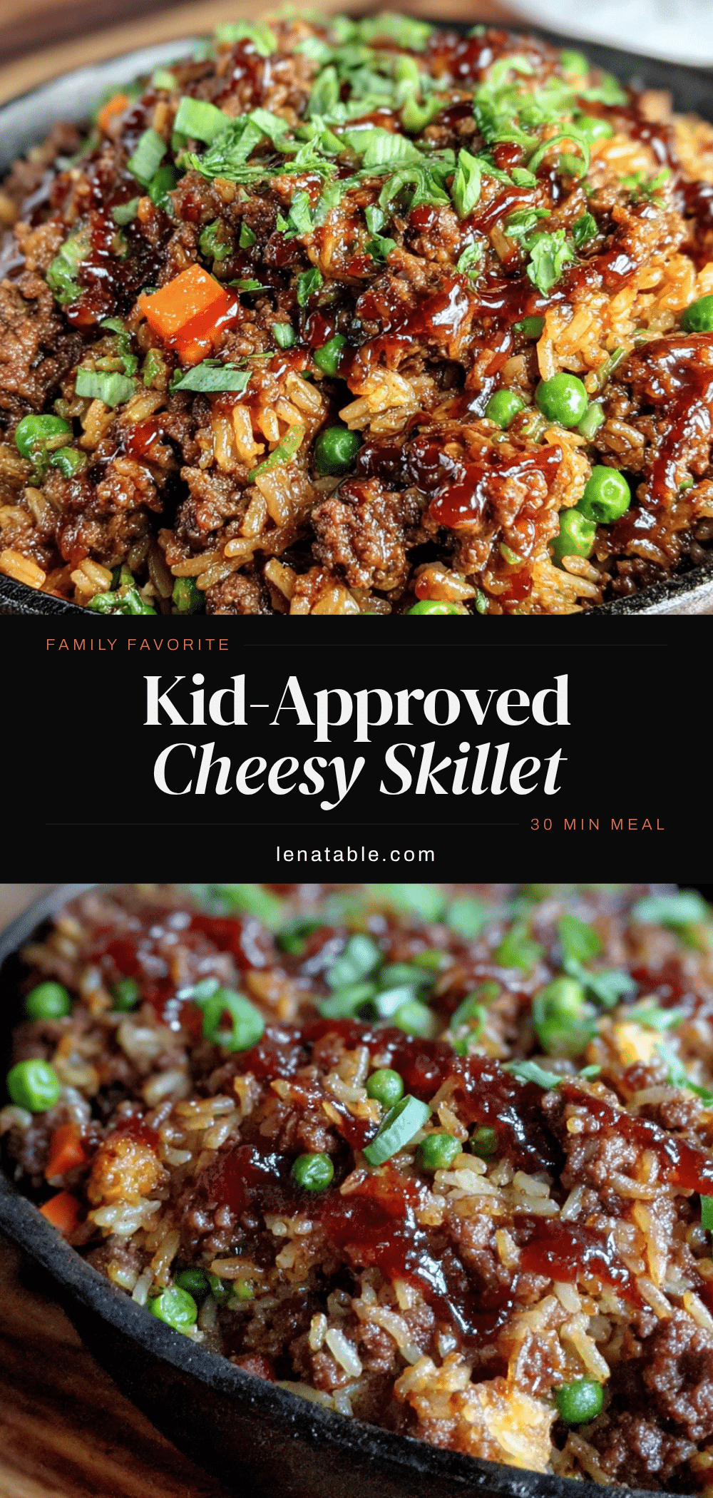 cheesy beef and rice skillet recipe