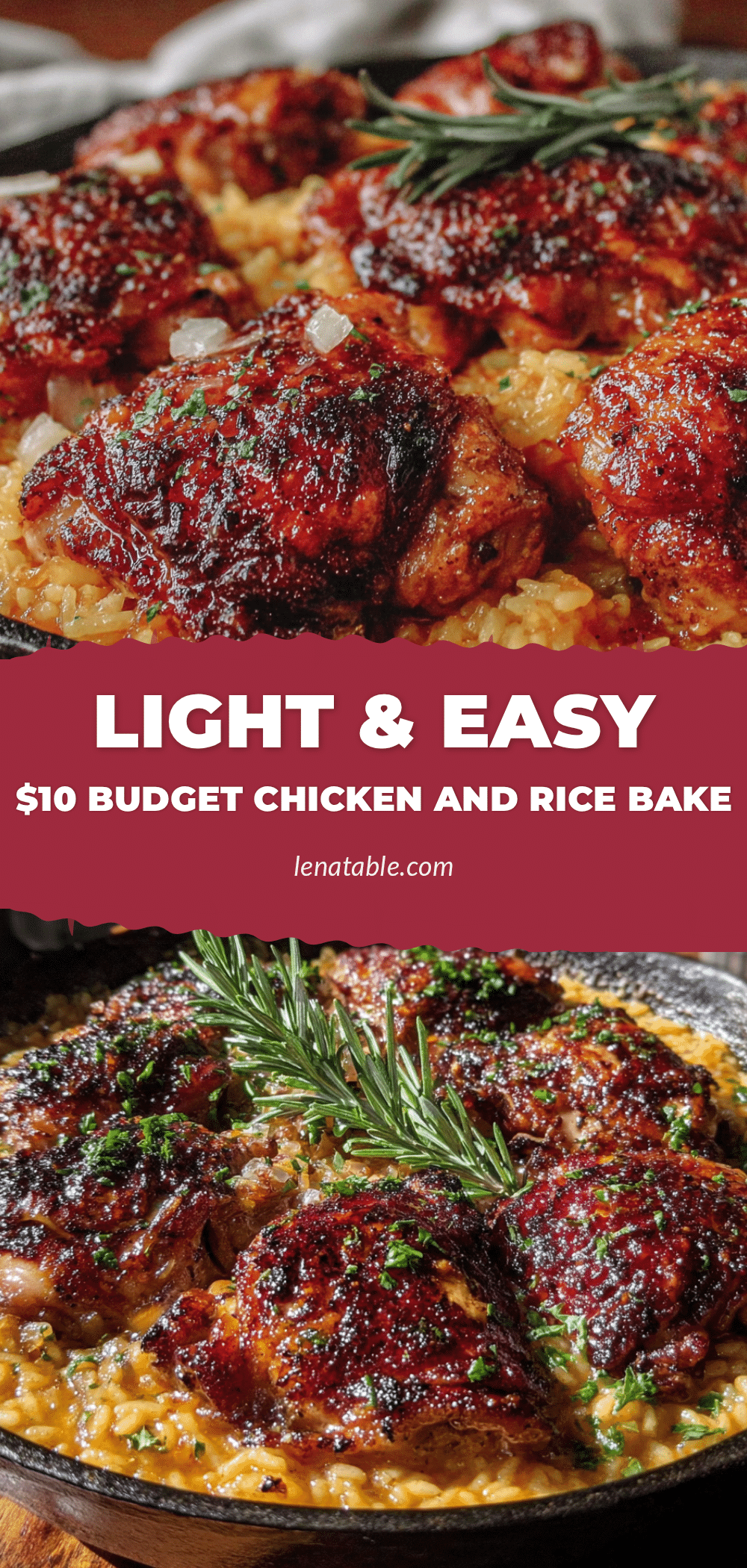 chicken and rice bake recipe
