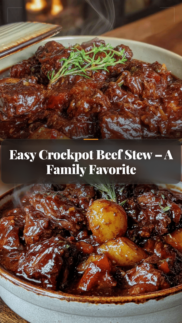 easy crockpot beef stew recipe