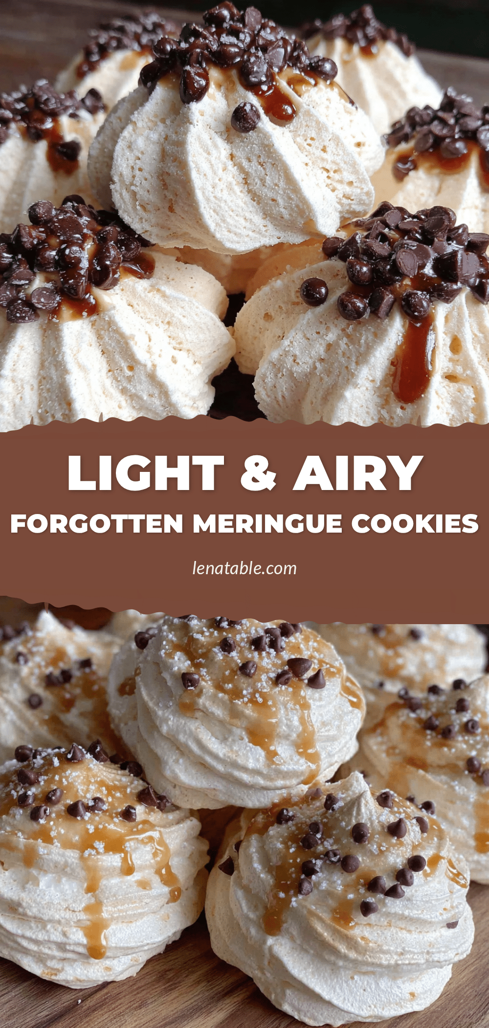 forgotten meringue cookies with chocolate chips recipe