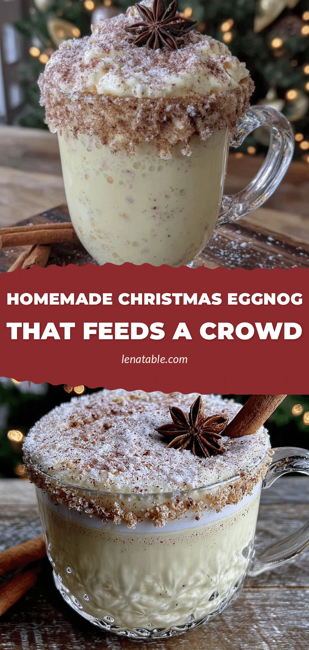 homemade christmas eggnog recipe