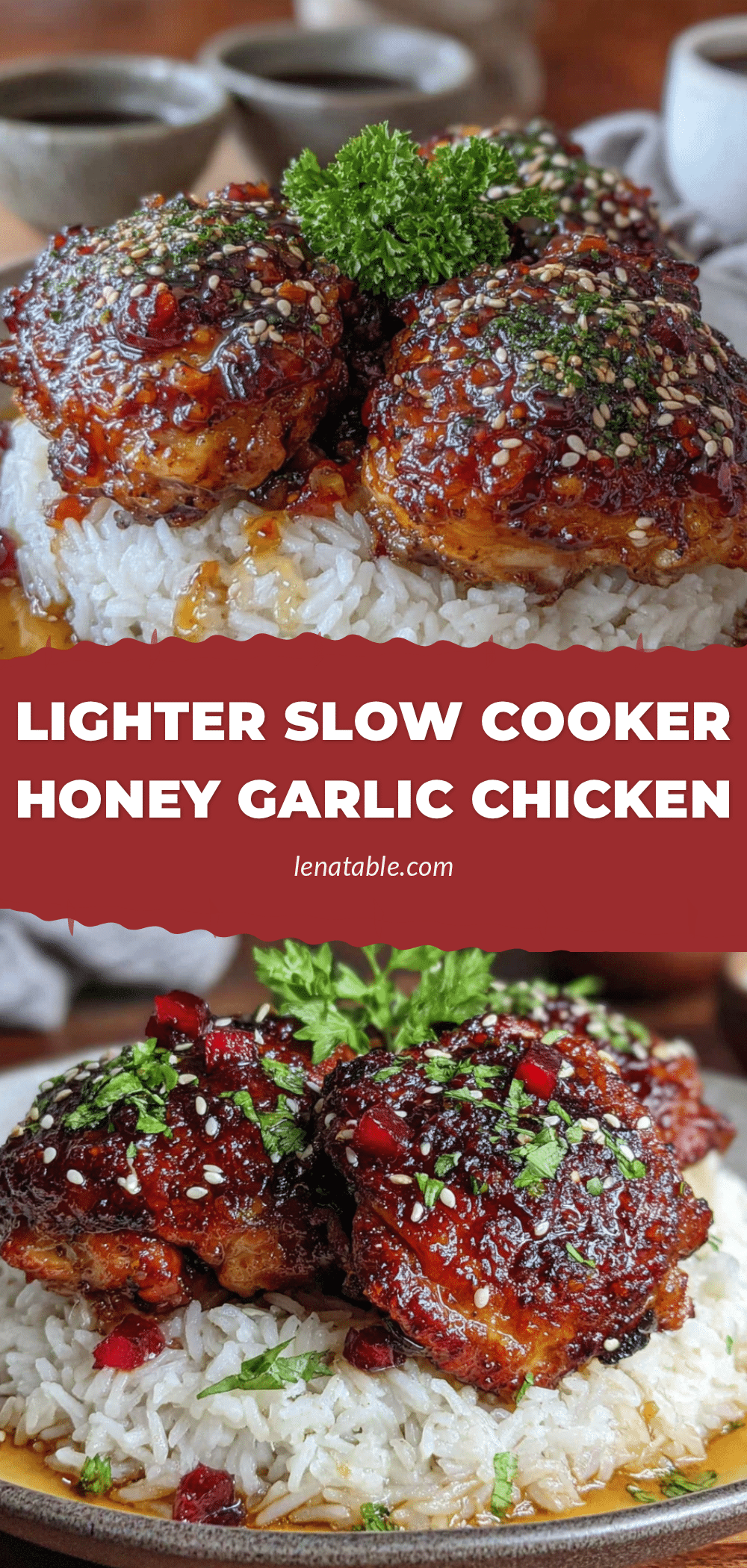 lighter slow cooker honey garlic chicken recipe