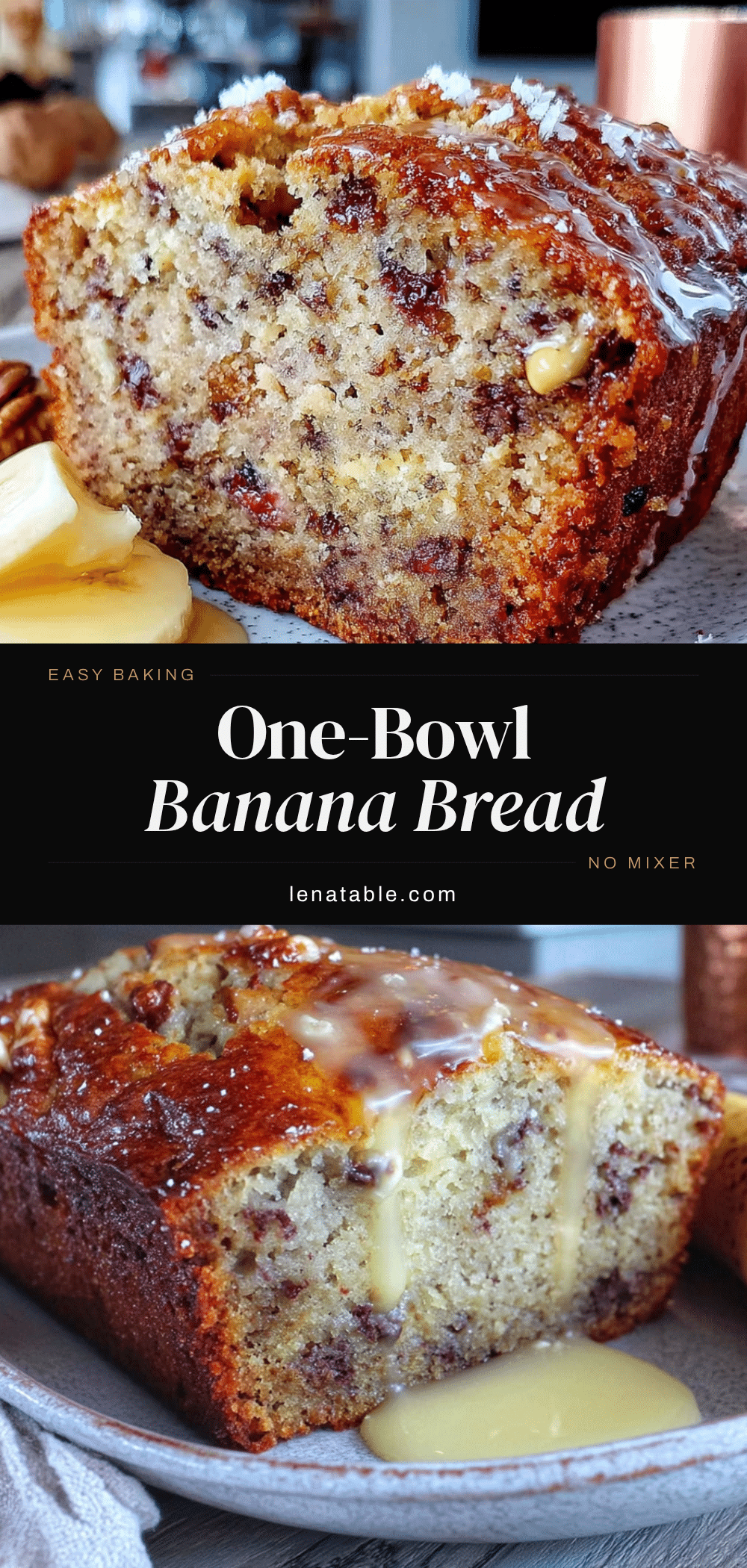 one bowl banana bread recipe