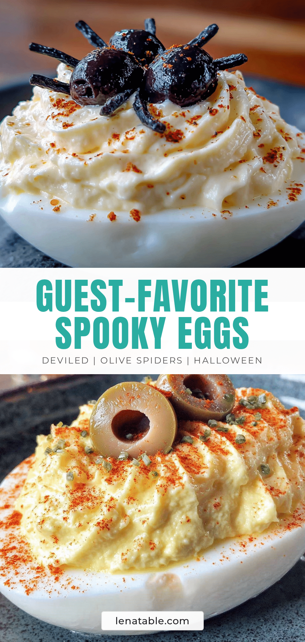 spooky deviled eggs recipe