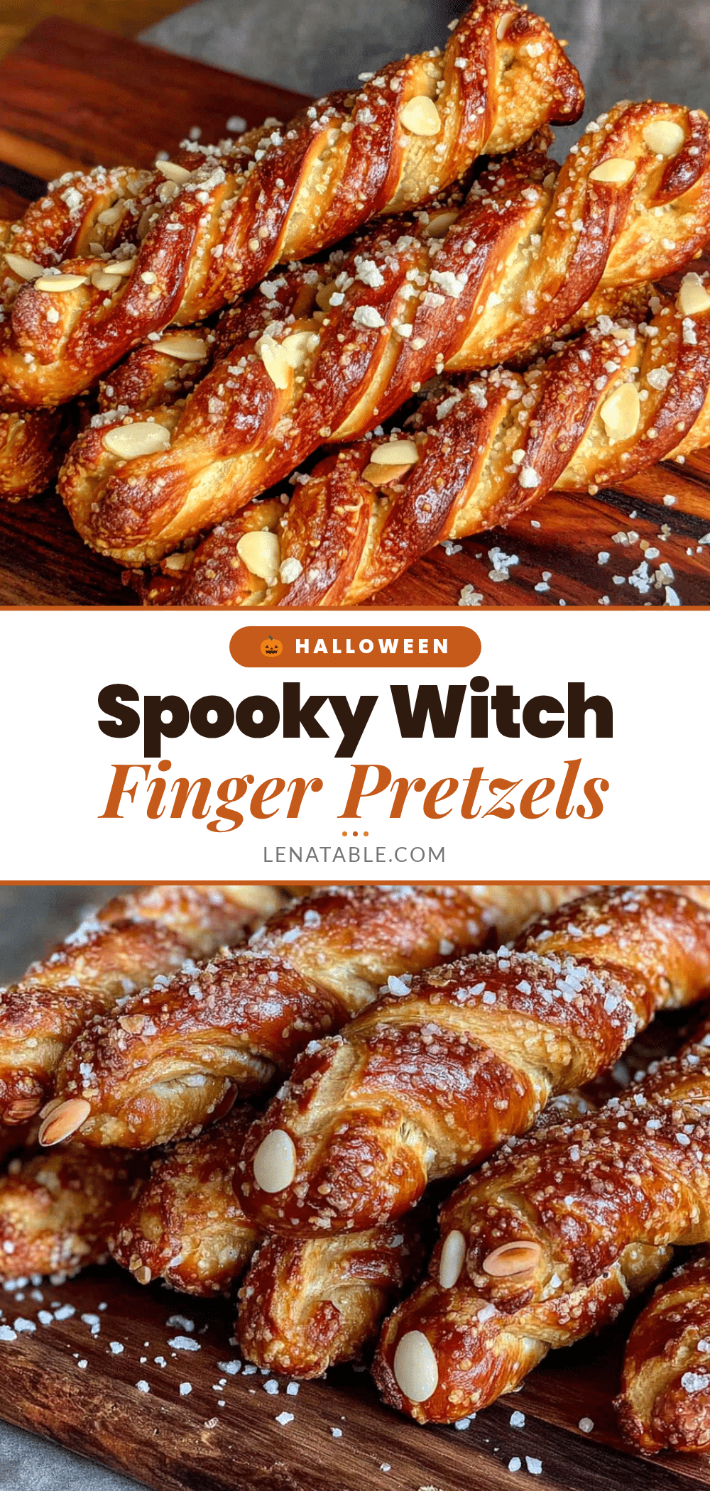witch finger pretzels recipe