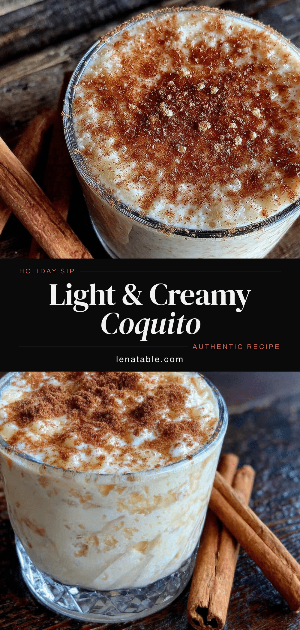 Puerto Rican coquito recipe